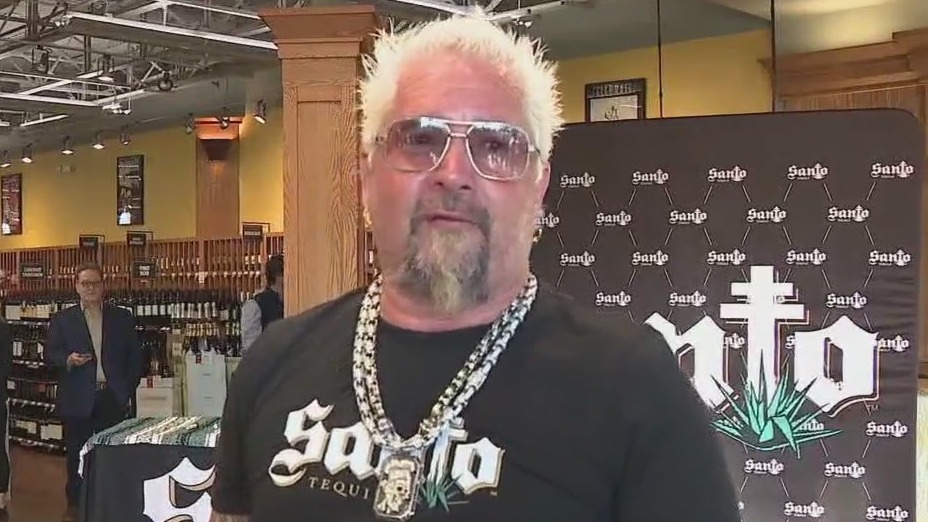 Celebrity chef Guy Fieri visits Austin